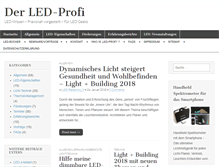 Tablet Screenshot of led-profi.org